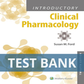 Introductory Clinical Pharmacology 12th Edition Susan M. Ford TEST BANK